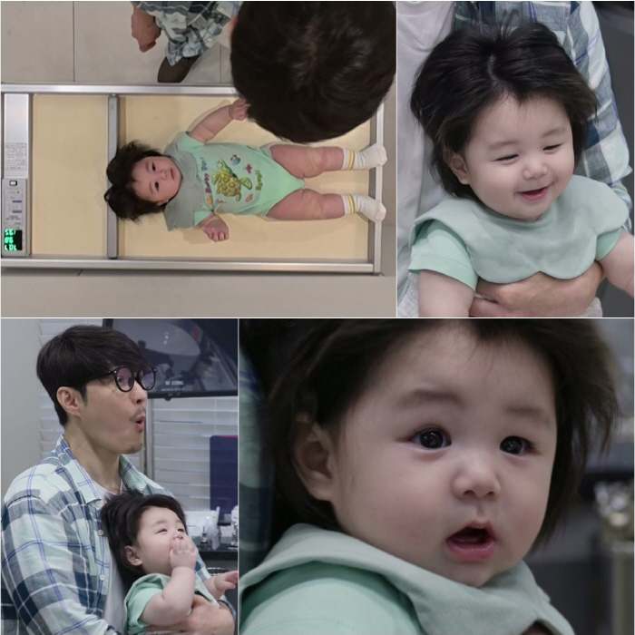 "몸무게 상위 3%"…심형탁 子하루, 영유아검진 최상위권이라니 '깜짝' …