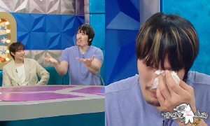 최홍만, 전 여친 생각에 눈물 