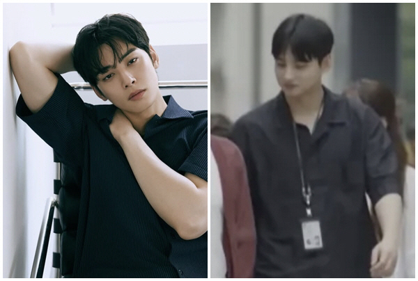 '군입대' 차은우, 얼굴천재 친동생 공개…어머님이 누구니[SC이슈]