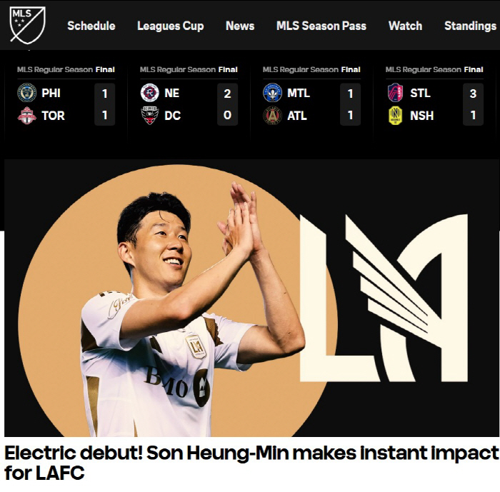 "야구 훈련도 해야" 익살! LA→MLS '접수' 손흥민, 'MLB 최고…