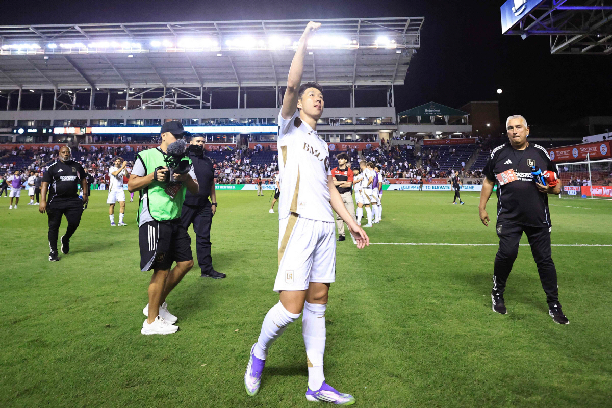 "야구 훈련도 해야" 익살! LA→MLS '접수' 손흥민, 'MLB 최고…