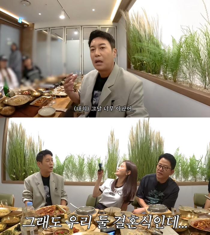 '김준호♥' 김지민, 신부입장 도운 김대희 생각에 눈물 "돌아가신 父 인…
