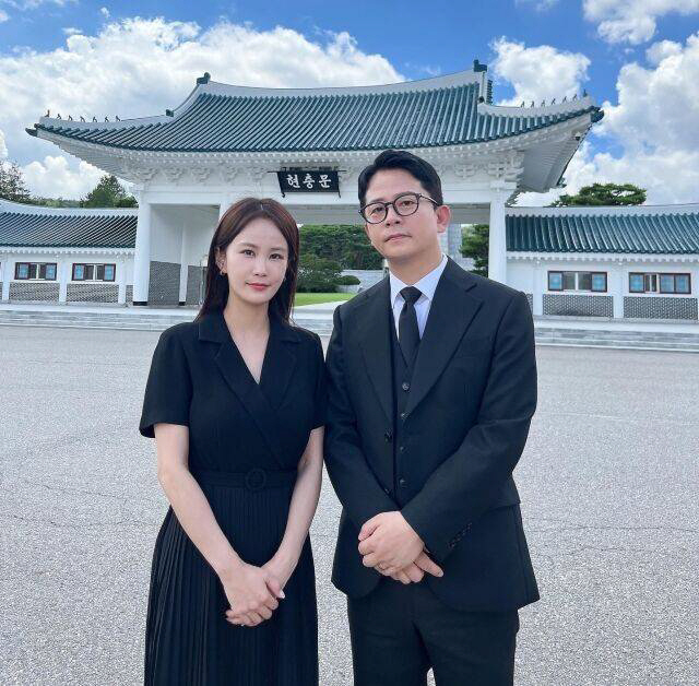 '신혼 한 달 차' 김준호♥김지민, 의미 있는 행보…"호국영령들의 희생에…