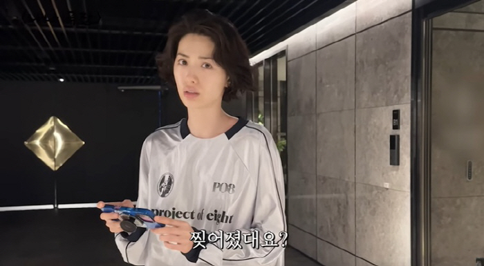 나나, 발 깁스한 매니저에 
