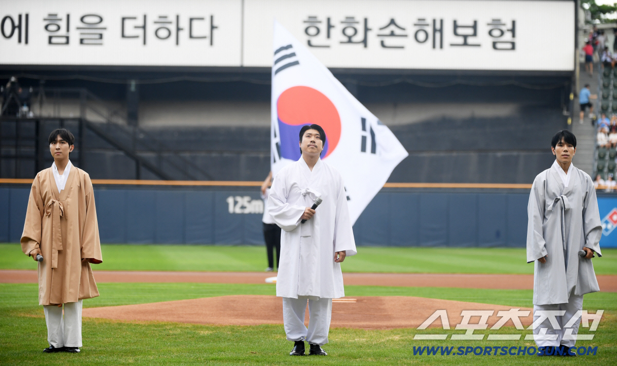 [포토] 광복 80주년-잠실구장 특별한 행사