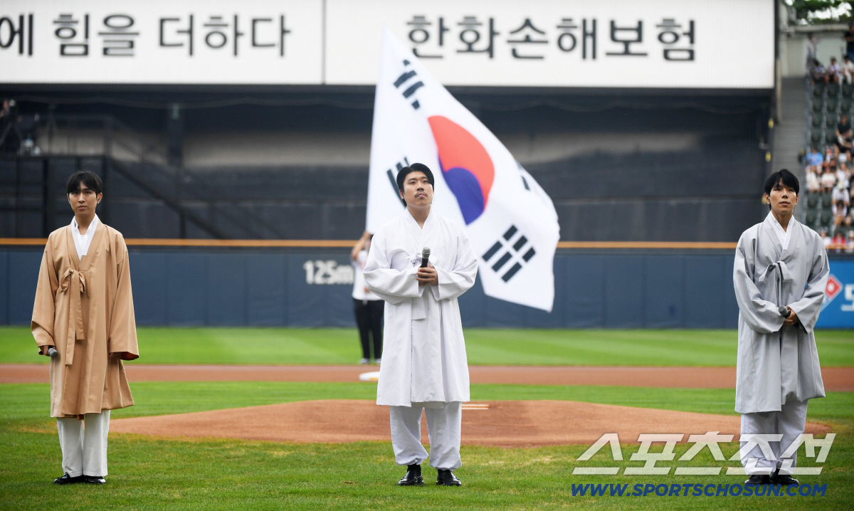 [포토] 광복 80주년-잠실구장 특별한 행사