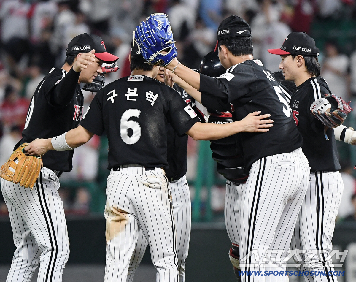 [포토] LG. SSG에 5대3 승리