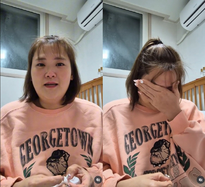 '미나 시누이' 수지, 150kg→72kg 감량 후 번아웃…팬 응원에 '오열'