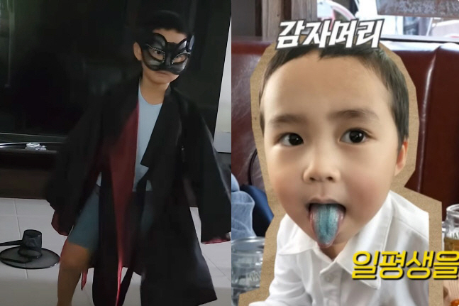 한가인♥연정훈 '영재 6세' 子, 댄스 실력+아이돌 비주얼...놀라운 '연예인 DNA'