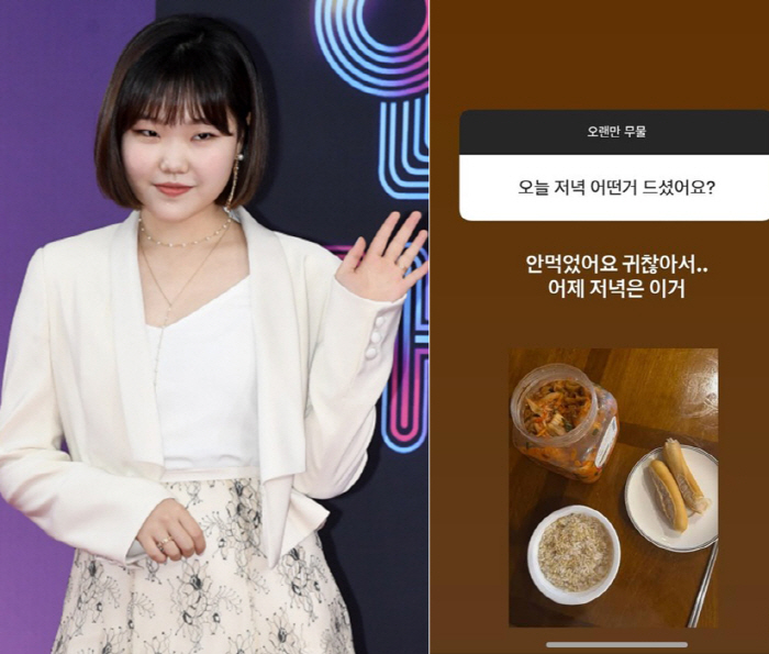 악뮤 이수현, 이러니 살 빠지지.."귀찮아서 금식"한 다이어트 식단 공개