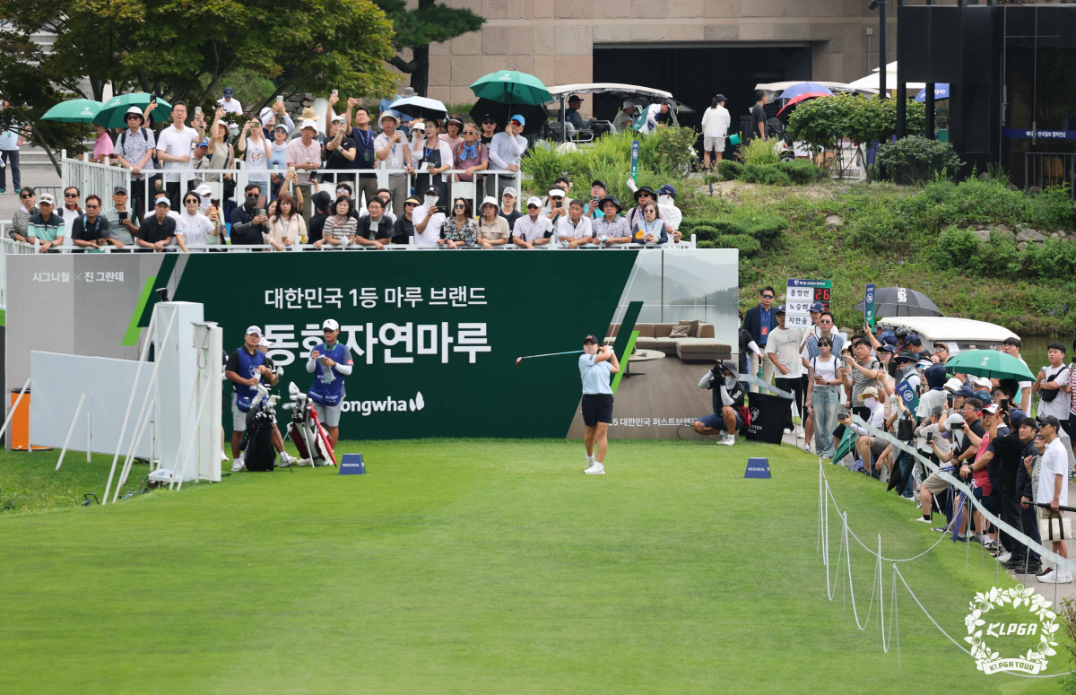 "다음선수를 위해…" 29언더파 실화? 72홀 최소타 신기록 홍정민, 마…
