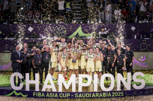 한국에 대패 안겼던 호주, FIBA 아시아컵 3회 연속 우승