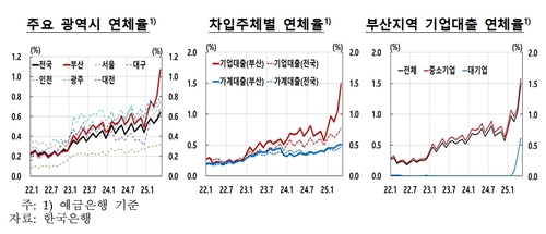 "부산 연체율 상승 주요 원인은 부동산 시장 부진"