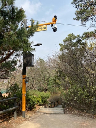 용산구, 효창·응봉공원에 지능형 CCTV 확충한다