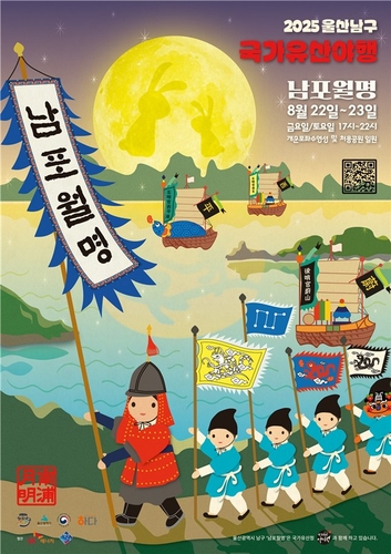 빛으로 걷는 유산의 밤, 2025 울산 남구 국가유산 야행 '남포월명' 개최
