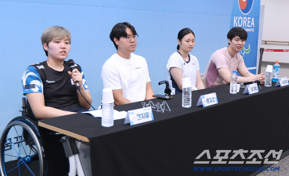 '파리銀 한체대 학생선수'윤지유 단식X여복X혼복 3관왕! 韓 장애인탁구,…