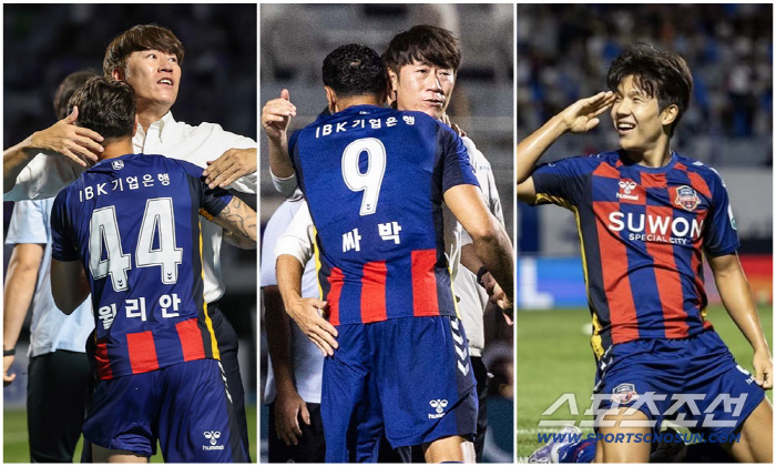 "美친 수엡" 싸박→윌리안→노경호 이구동성 '샵버지' 김은중 감독 샤라웃…