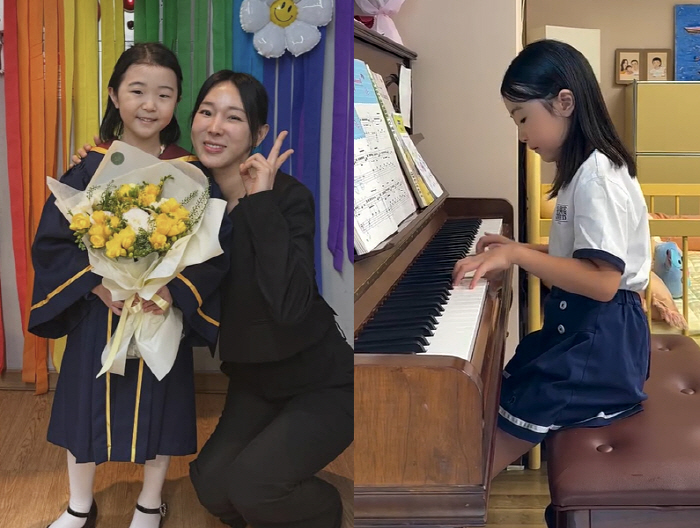 이지혜 딸 태리, 기쁜 소식 전했다...건강 회복 후 콩쿠르 준비 "작품 연습"