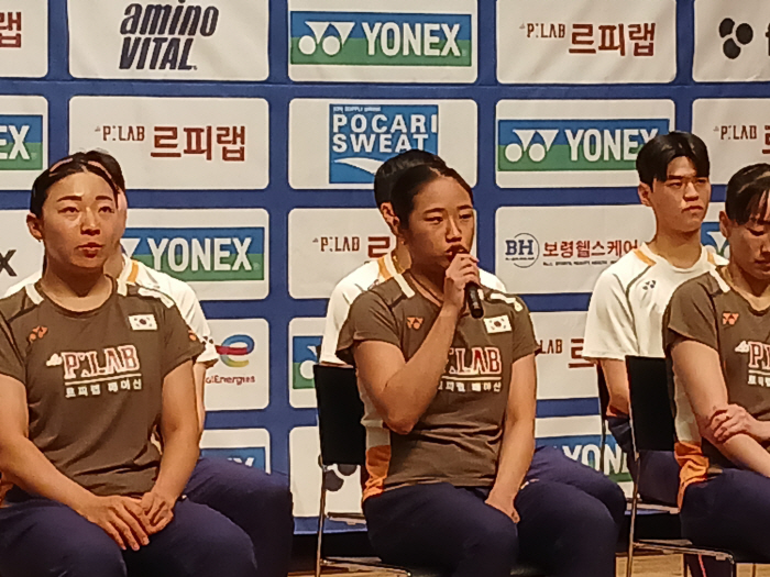 "2연패 기대하시라" 한국 셔틀콕, 세계선수권 '역사계승'다짐…안세영+서승재+채유정 '2연패' 도전, "안세영 무릎 이상 무!"