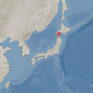 일본 홋카이도 삿포로시 남남서쪽서 규모 5.1 지진 발생