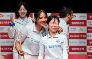 우리금융·크라운해태, 나란히 PBA 팀리그 2R 2연승 질주