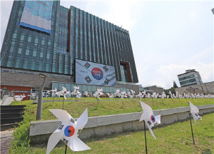 춘천시, 광복절 태극기 달기 게양률 3.1절보다 2.6배 증가