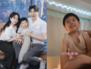홍현희♥제이쓴, 3세 子 준범 해맑은 '팩폭'에 당황 