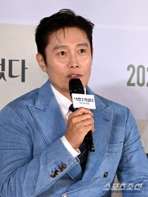 '어쩔수가없다' 이병헌, 박찬욱 감독에 