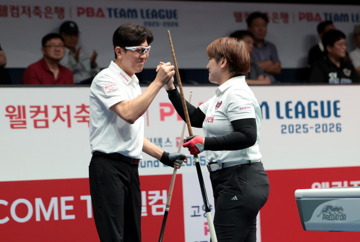 'PBA 팀리그 2R 반등 예고' 우리금융캐피탈·크라운해태 나란히 2연승