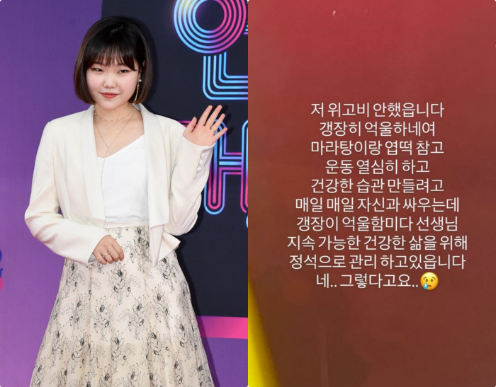 반쪽된 악뮤 이수현, 위고비 의혹에 '억울'…