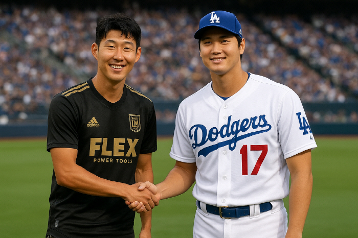 美 홀린 '亞 리빙레전드'가 만난다…손흥민과 오타니가 새롭게 쓸 스토리 '기대만발'