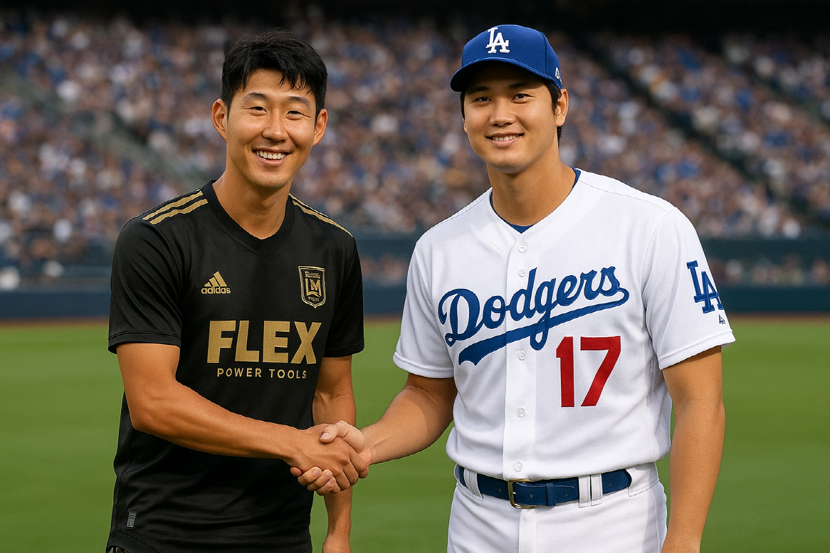 美 홀린 '亞 리빙레전드'가 만난다…손흥민과 오타니가 새롭게 쓸 스토리 …