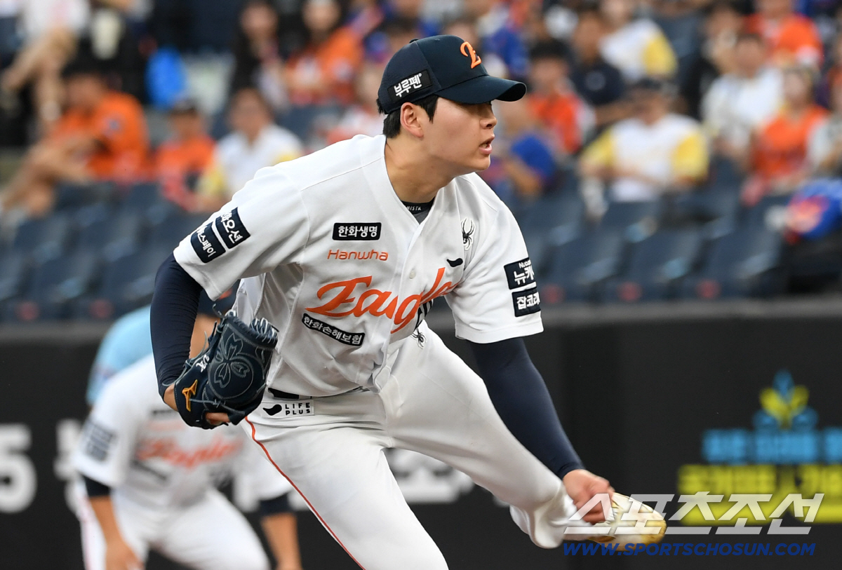 4연패 위기! 한화 대체선발 작전 대실패 → 조동욱 3회 못 채우고 '4…