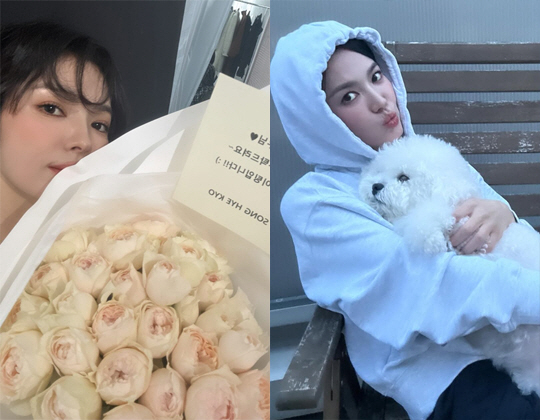 송혜교, 민낯에 팩+집게핀까지...대충 해도 '시선 강탈' 미모