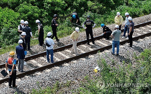 청도 열차사고 사망자 1명, 작업계획서에 이름조차 없었다