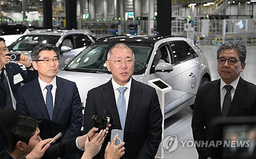 정의선 "가장 중요한 성공척도는 고객…그룹 성공·미래 이끌 것"(종합)