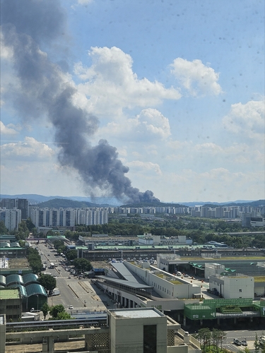 강남 세곡동 화훼단지서 화재…소방 대응 1단계 발령