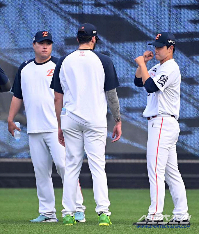 '5연패 대위기' 한화, 폰세 앞세운 선발 라인업 공개 "변화 없이 간다…
