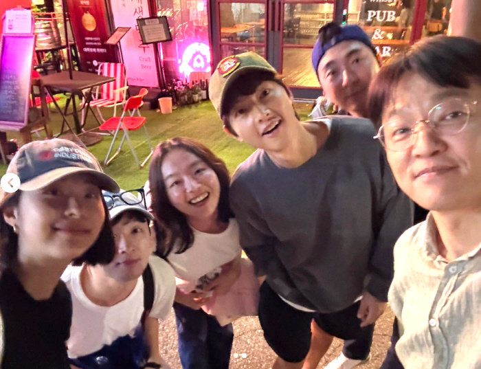 송중기, '빈센조' 의리 지켰다!..4년째 변함없는 '우행시' 우정