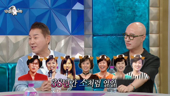 박미선, 유방암 투병 중인가...♥이봉원 눈물 "가장 아플 때 곁에 못 …