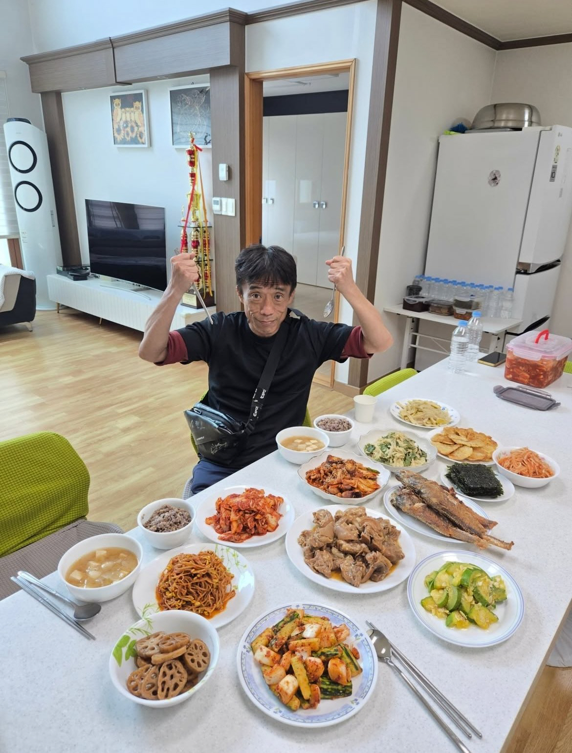 52세 미혼 심권호, 제자 집서 깜짝 근황 “안색 안 좋은 건..”