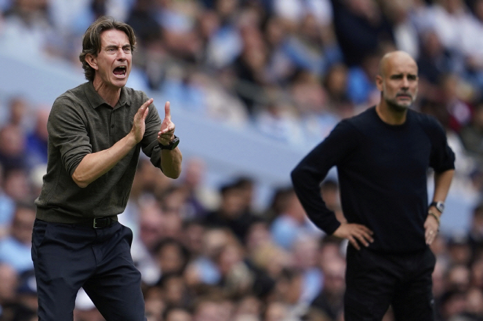 '손흥민 없이도 대기록' 토트넘 지휘봉 잡자마자 '맨시티 킬러' 등극…프랭크, 무리뉴→콘테 이어 '과르디올라' 두 번 울렸다