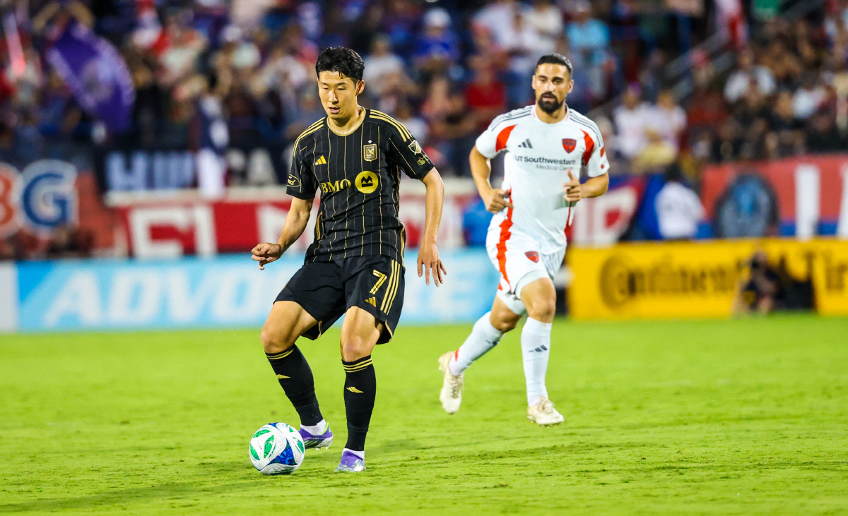 '이제 SON이야, 베컴이야' 손흥민 MLS 첫 골은 환상 프리킥! 美가…