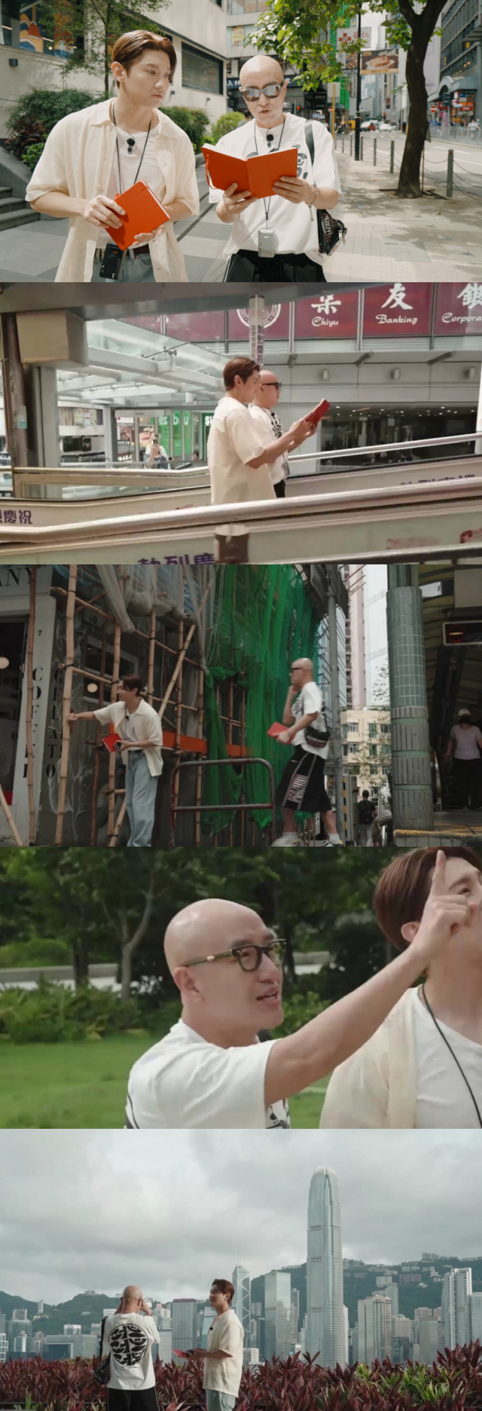 홍석천, 유부남 가수와 홍콩 떠났다…"이런 경험은 처음, 상의탈의 그림 좋아"(이유 있는 건축)