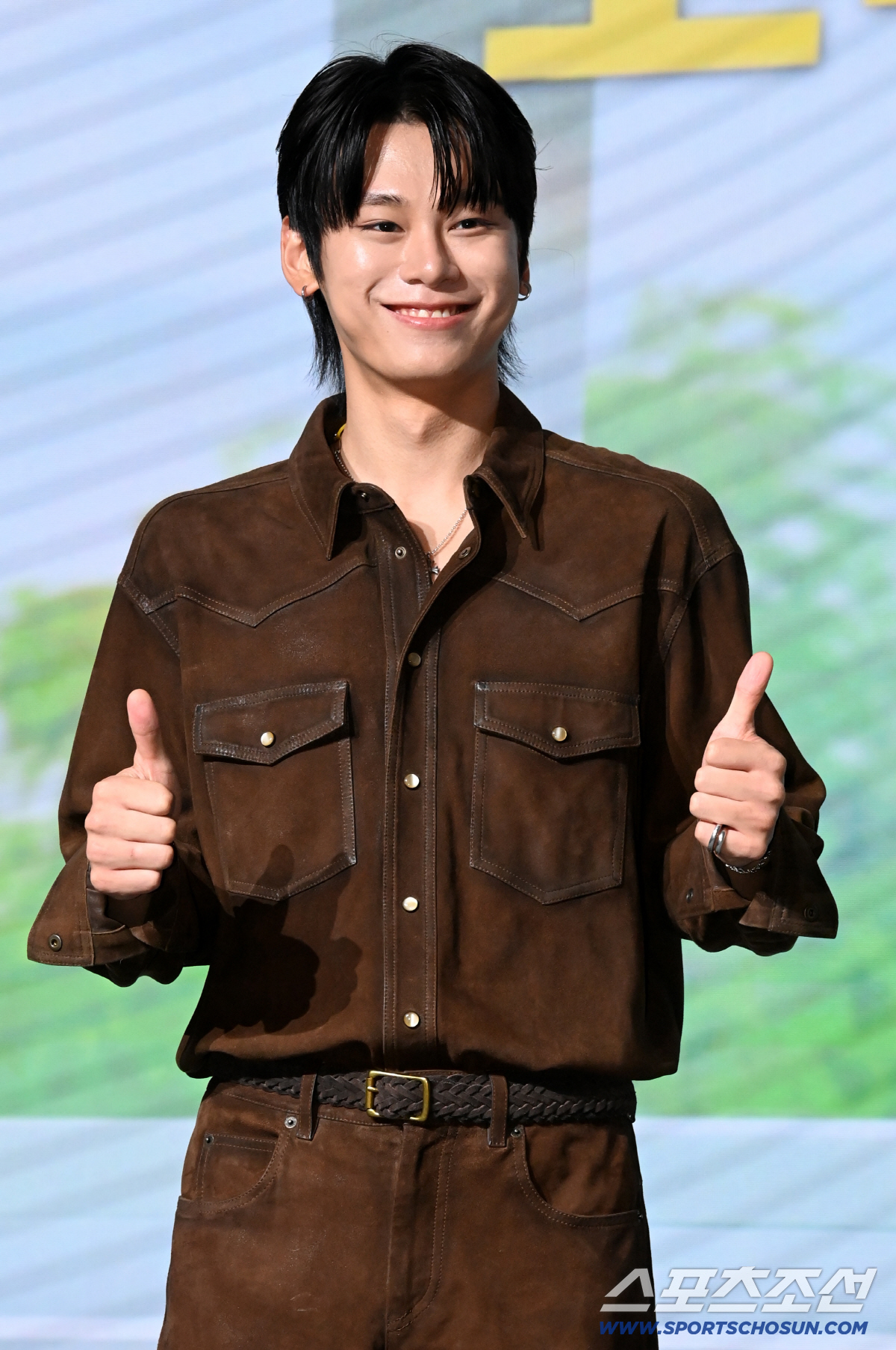 [포토] 차우민, 엄지 척 미소