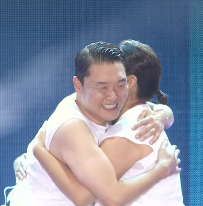싸이, '러브버그설' 이수지 리매치에 무릎 꿇었다 "고마워 재상아"[SC…