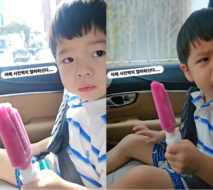 홍현희♥제이쓴 子 준범, 자존감 높은 3세 "이제 사진 찍지마"