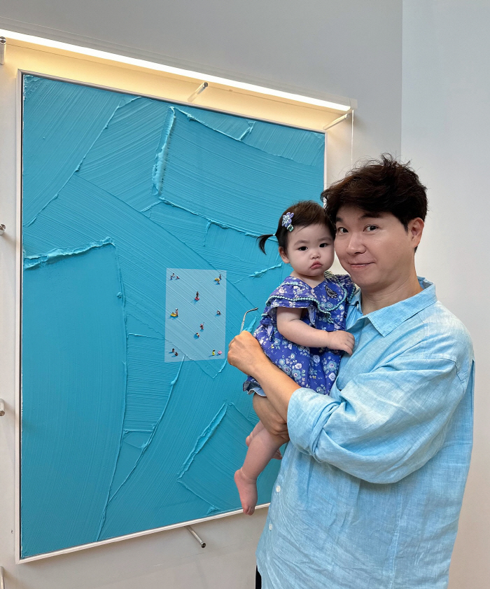 "남의 딸은 빨리도 자라네"…박수홍 10개월 딸 재이양, 부쩍 자란 모습에 '깜짝'