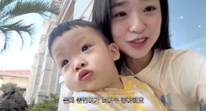 손연재, '♥남편 유전자 몰빵' 아들과 지친 육아 