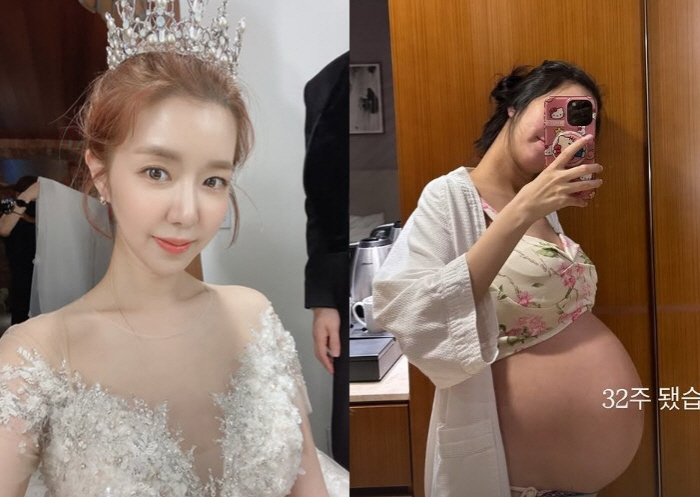 김지혜, '조산 위험' 쌍둥이 출산 임박..터질듯한 배 "33주면 잘 버틴 거라고"